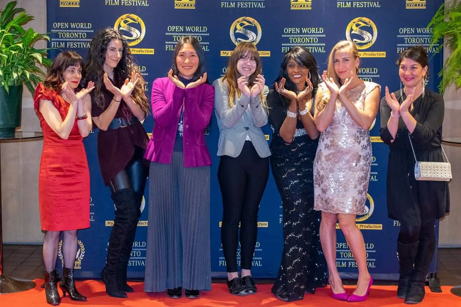 OWTFF red carpet group