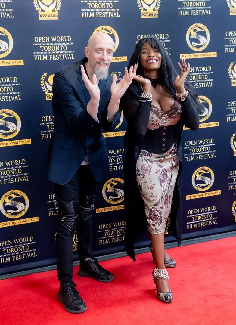 Festival founders on the red carpet
