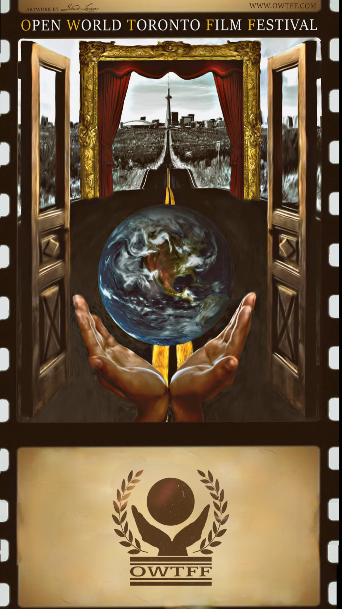 Official Open World Toronto Film Festival poster artwork